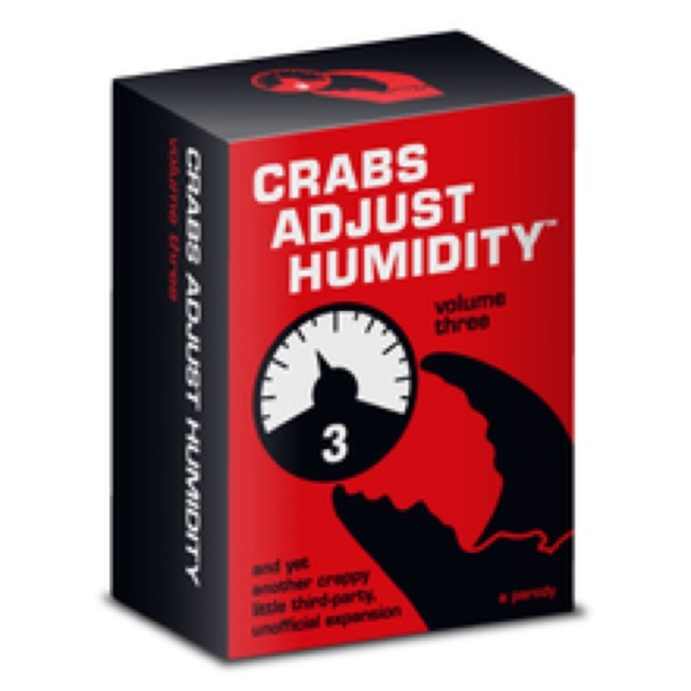 Crabs Adjust Humidity Volume One Card Game